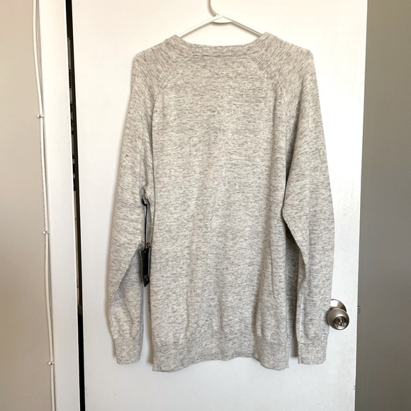 Porter+Ash Soft 1/4 Button Crewneck Sweater - Size L - Picture 5 of 13